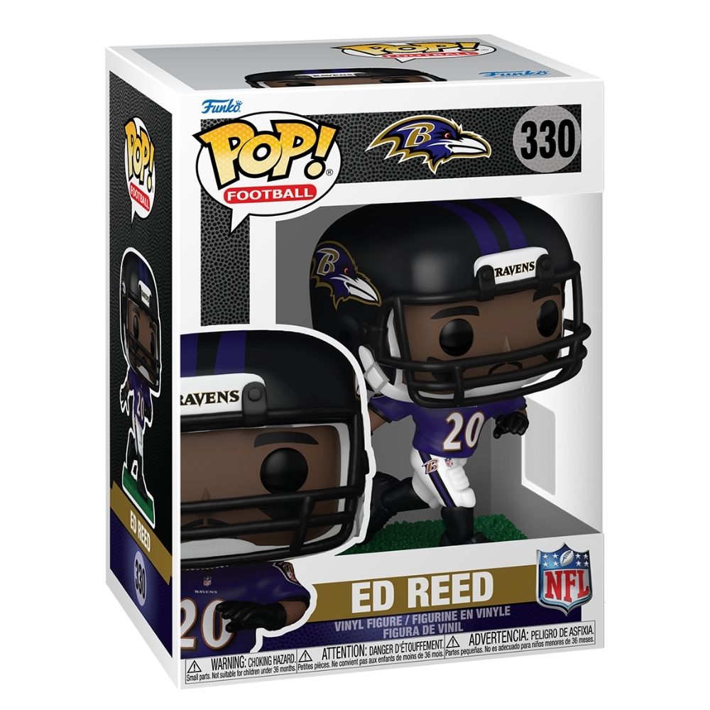 NFL Football - Ed Reed Baltimore Ravens Pop! Vinyl