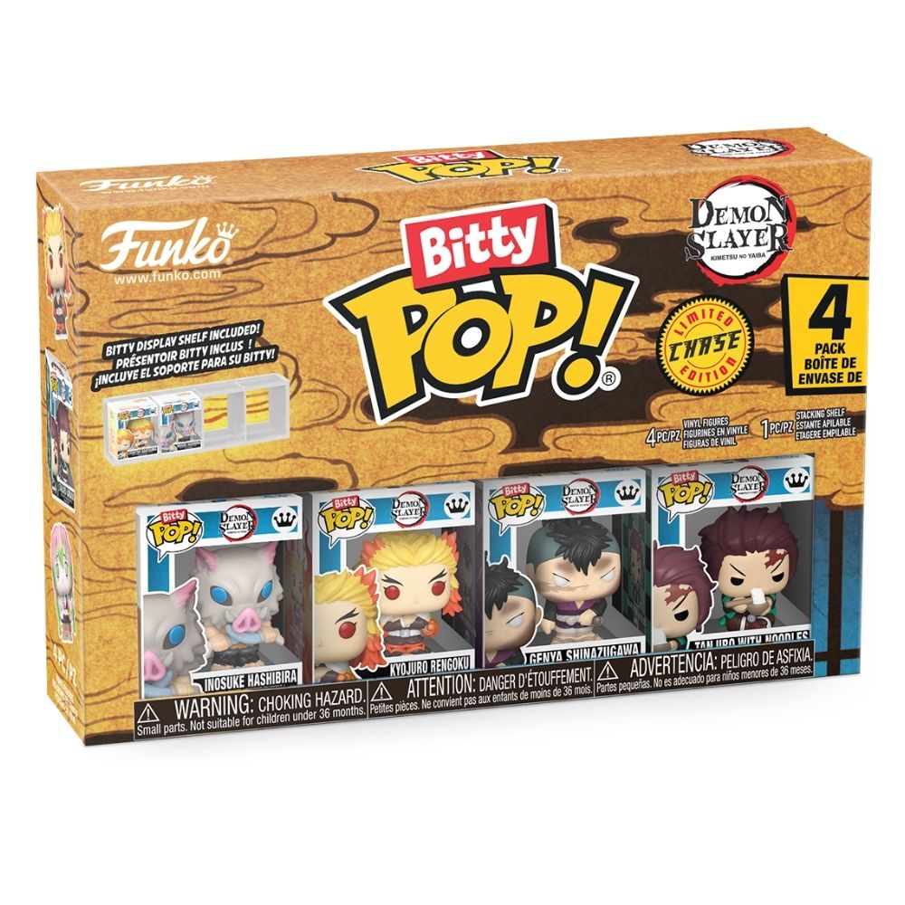 Demon Slayer - Inosuke Bitty Pop! Vinyl 4 Pack