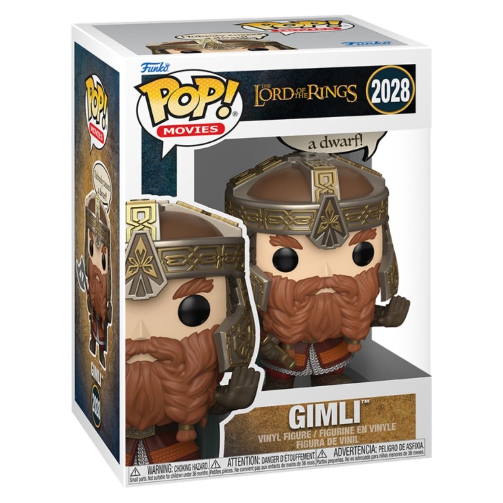 The Lord of the Rings - Gimli (Nobody Tosses a Dwarf) Pop! Vinyl