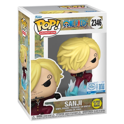 One Piece - Sanji (Ifrit Jambe) Glow in the Dark US Exclusive Pop! Vinyl