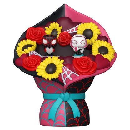 Spider-Man - Miles Morales & Ghost Spider Valentine Bitty Pop! Vinyl Bouquet