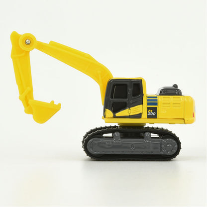 Tomica (Regular) No. 009 Komatsu Excavator PC200-10 - 1:122 Scale Diecast Vehicle