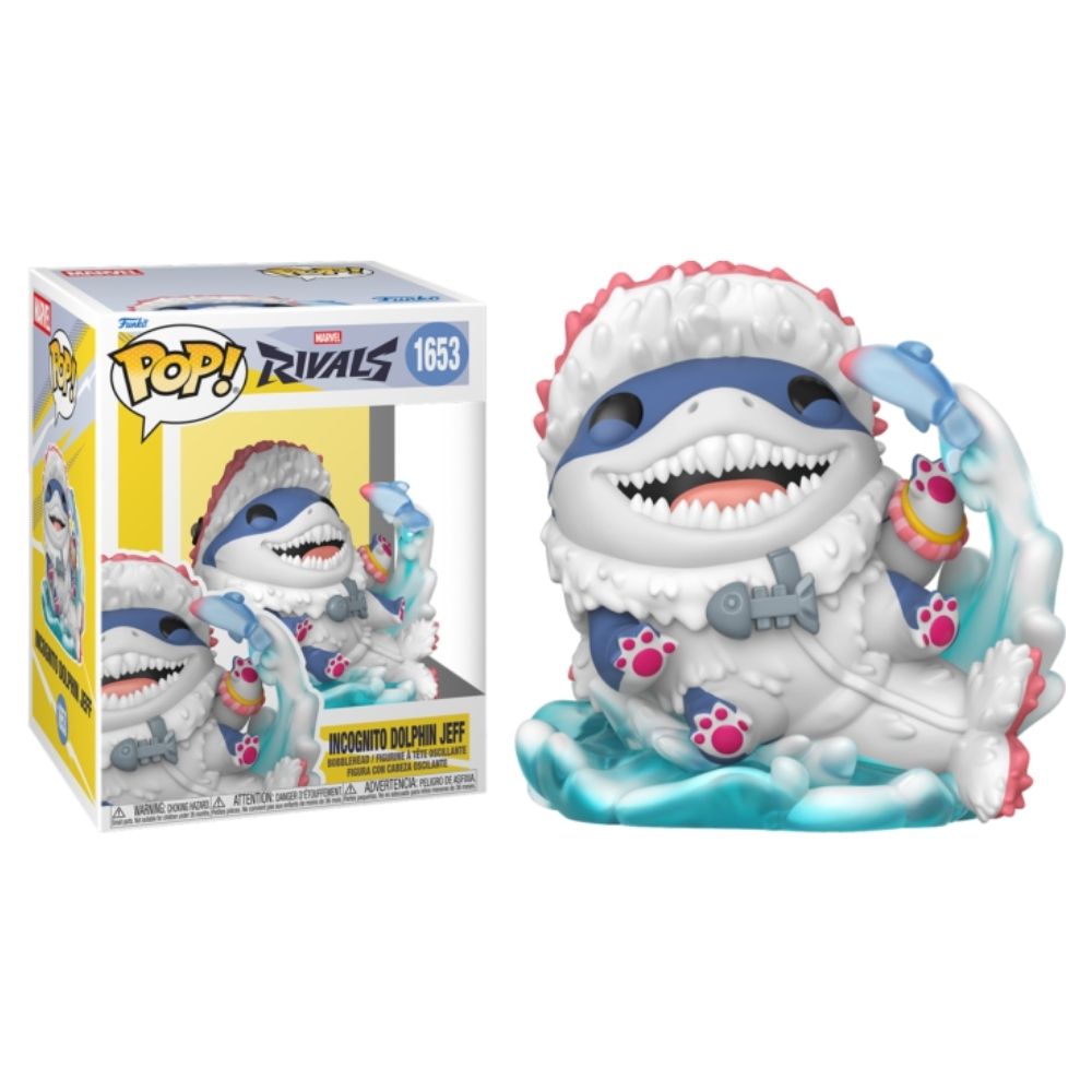 Marvel: Rivals – Incognito Dolphin Jeff Pop! Vinyl Premium