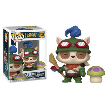 League of Legends - Teemo with Mushroom Pop! Vinyl