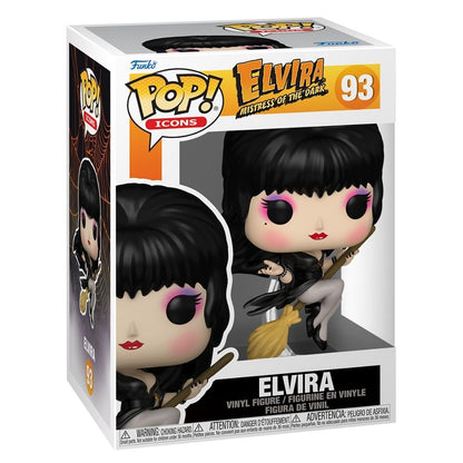 Elvira: Mistress of the Dark - Elvira on Broom Pop! Vinyl