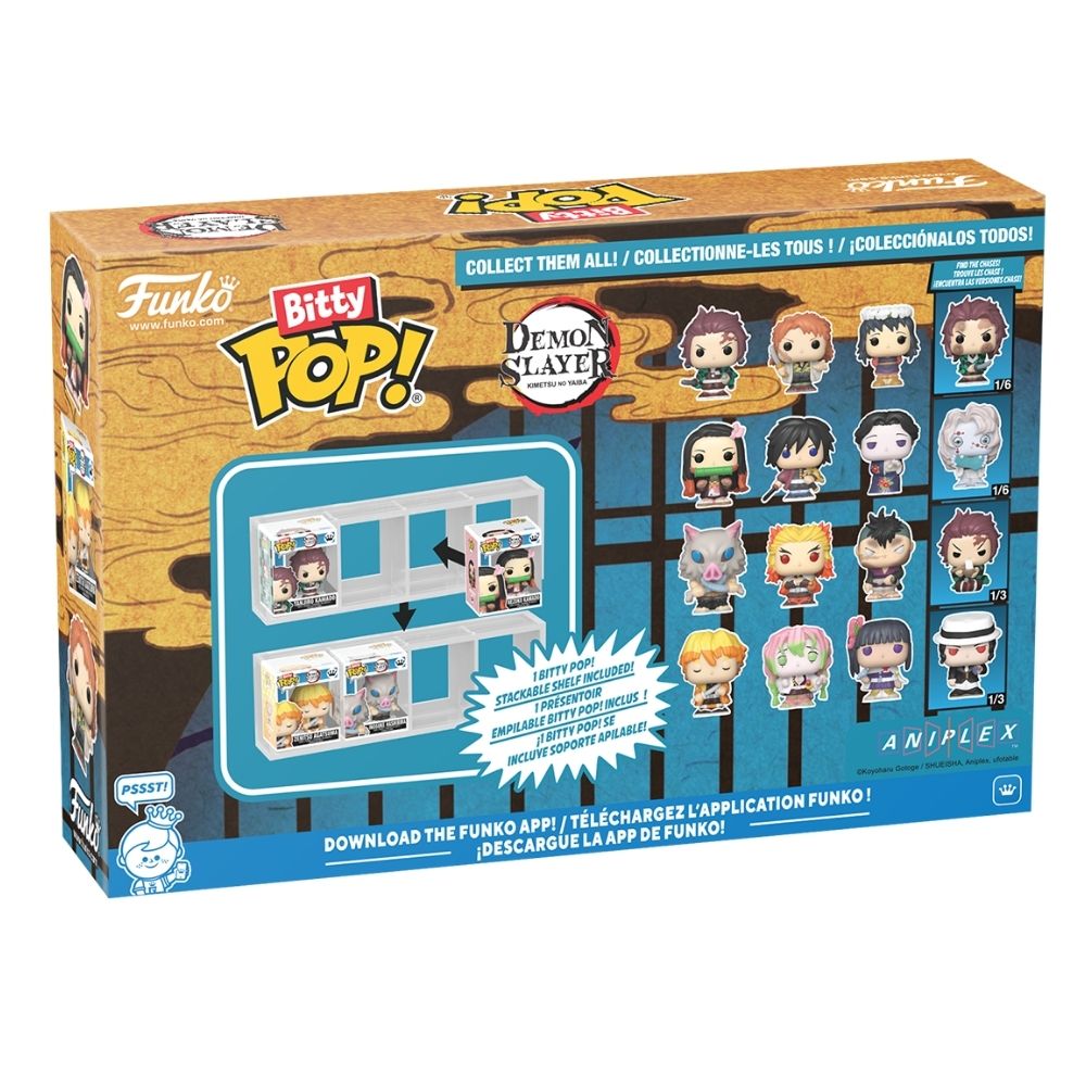 Demon Slayer - Inosuke Bitty Pop! Vinyl 4 Pack