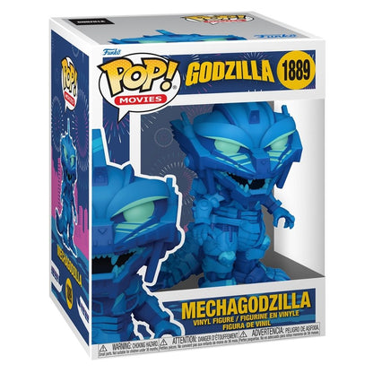 Godzilla: Retro Futurism - Mechagodzilla (Blue) Pop! Premium