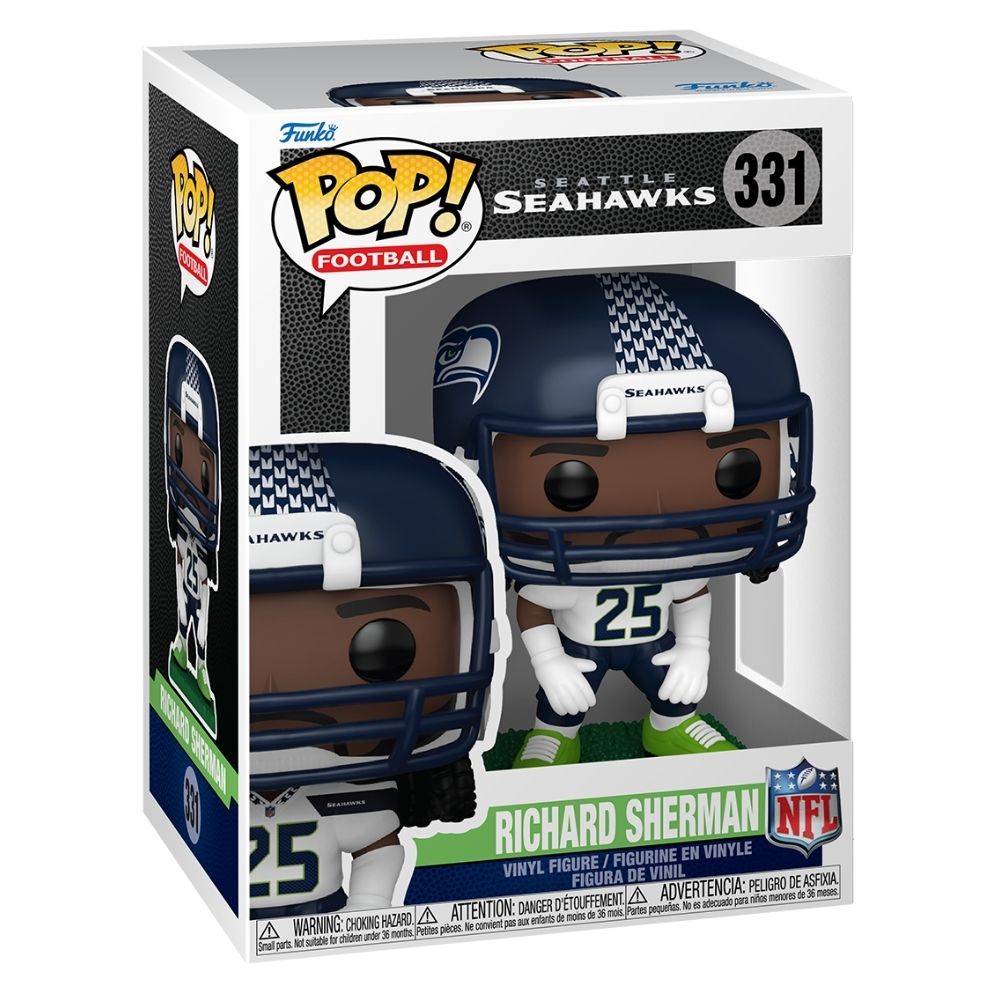 NFL Football - Richard Sherman Seattle Seahawks Pop! Vinyl