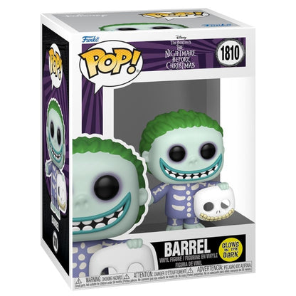 The Nightmare Before Christmas - Barrel Glow in the Dark Pop! Vinyl