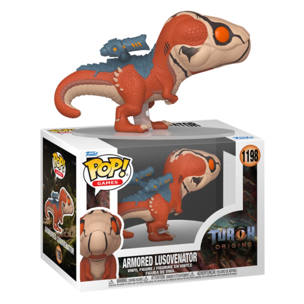 Turok: Origins - Armored Lusovenator Pop! Vinyl