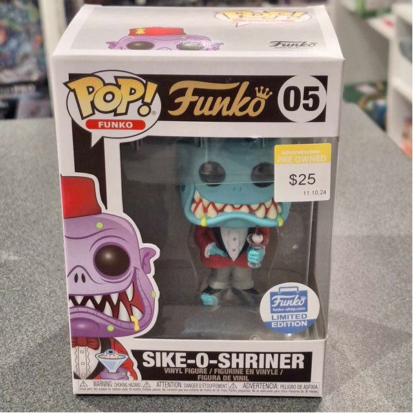 Funko Fantastik Plastik - Sike-O-Shriner (Teal) Pop! Vinyl