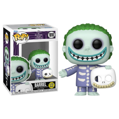 The Nightmare Before Christmas - Barrel Glow in the Dark Pop! Vinyl