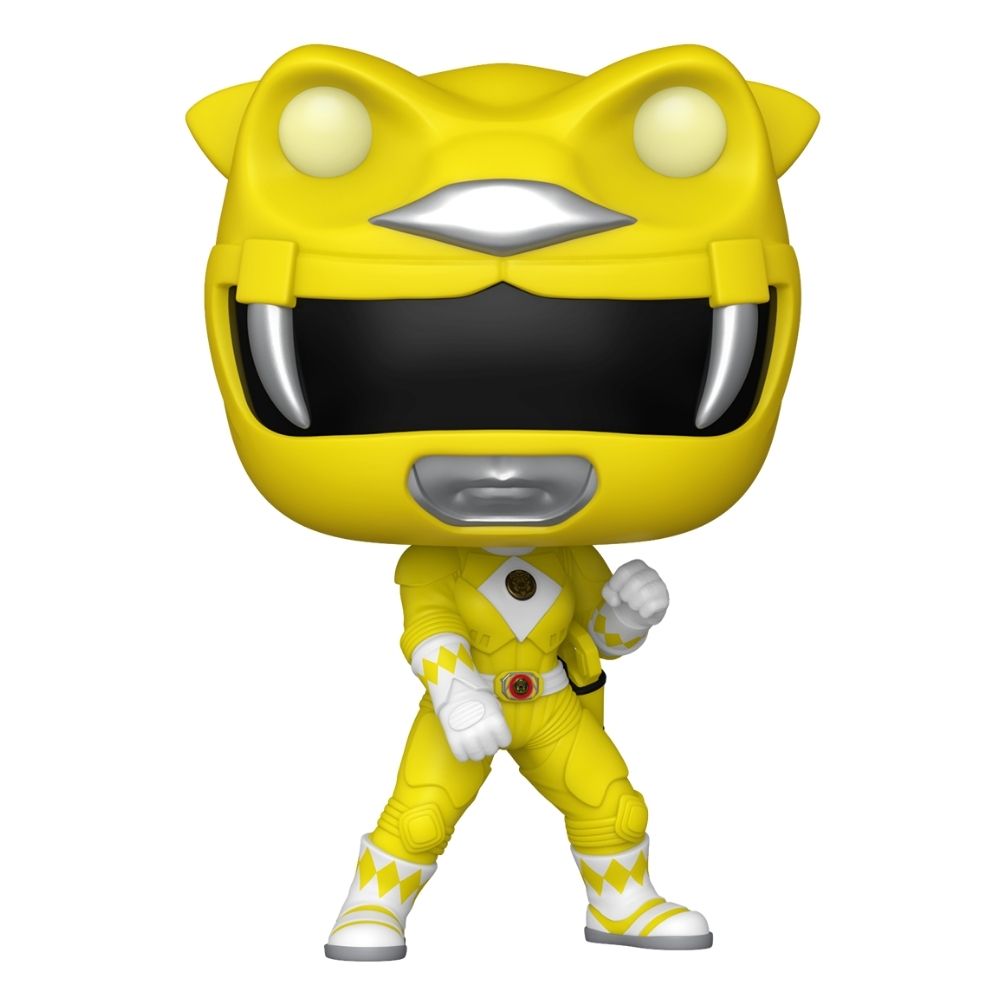 Mighty Morphin Power Rangers: The Movie (1995) - Yellow Ranger Glow In The Dark Pop! Vinyl