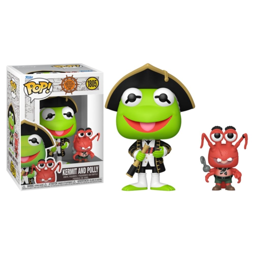 Muppet Treasure Island - Kermit & Polly Pop! Vinyl