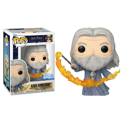 Harry Potter - Albus Dumbledore (Flames) US Exclusive Pop! Vinyl