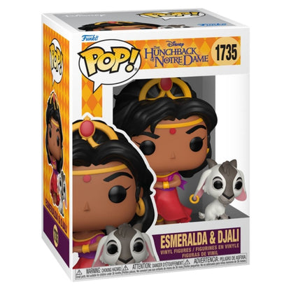 Hunchback of Notre Dame - Esmeralda & Djali Pop! Vinyl