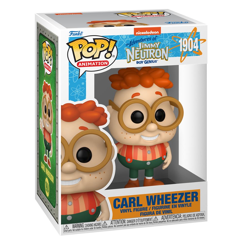 The Adventures of Jimmy Neutron Boy Genius - Carl Wheezer Pop! Vinyl
