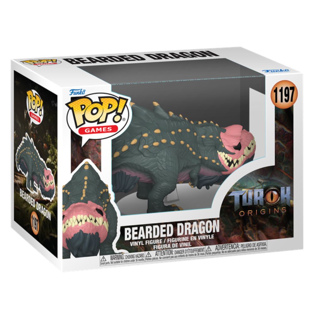 Turok: Origins - Beared Dragon Pop! Vinyl