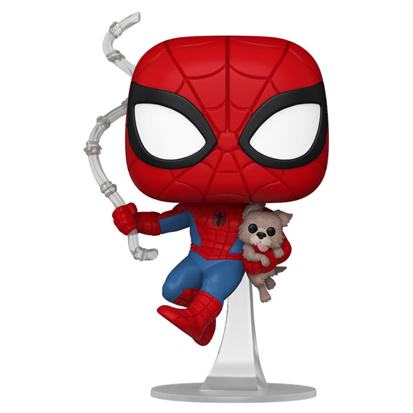 Marvel Comics - Spiderman with Sandwich the Dog US Exclusive Pop! Vinyl