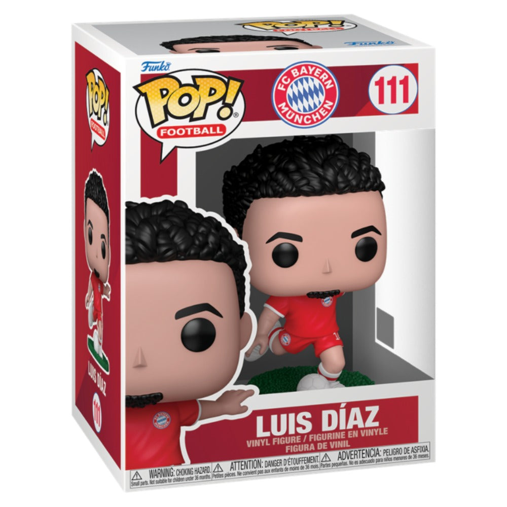 Football (Soccer): Bayern Munich - Luis Diaz (Kicking) Pop! Vinyl