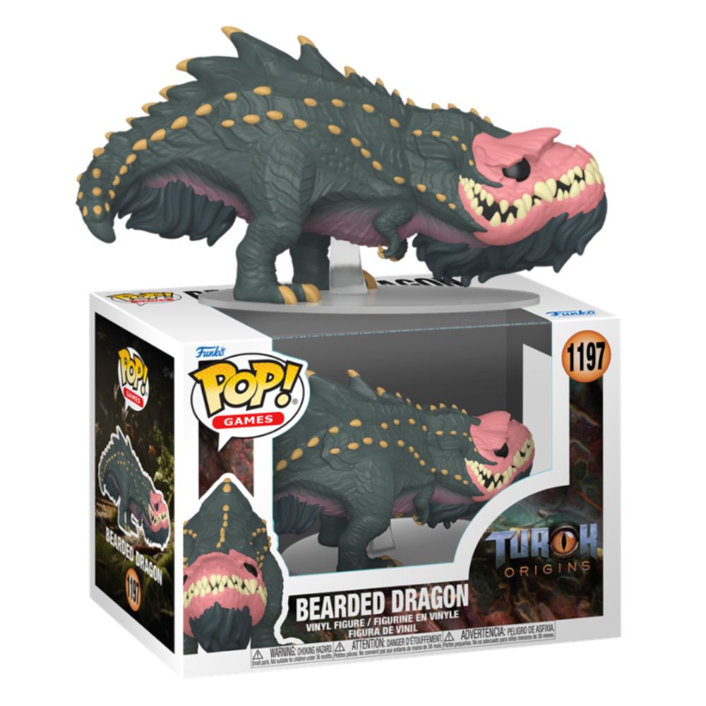 Turok: Origins - Beared Dragon Pop! Vinyl