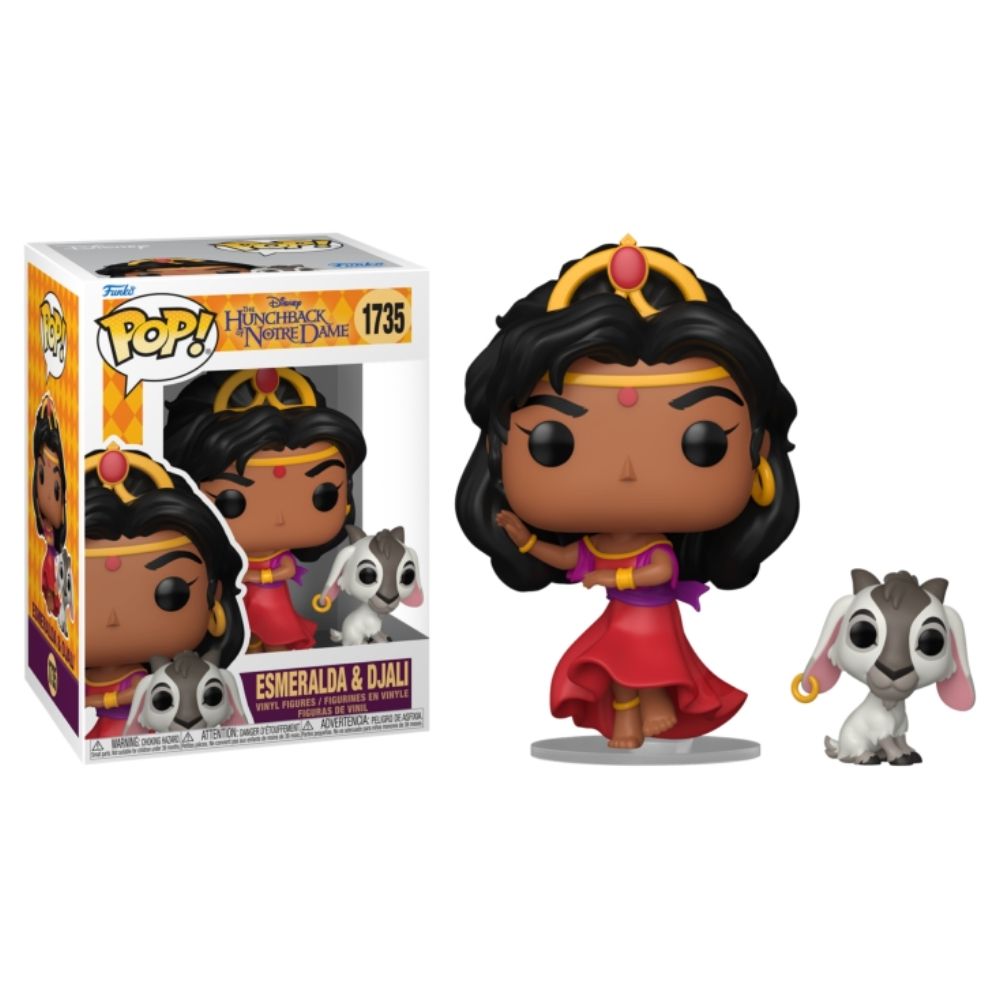 Hunchback of Notre Dame - Esmeralda & Djali Pop! Vinyl