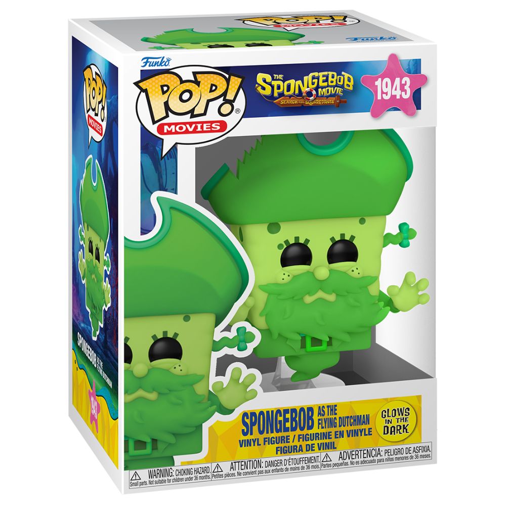 The SpongeBob Movie: Search for SquarePants (2025) - SpongeBob as the Flying Dutchman Glow in the Dark Pop! Vinyl
