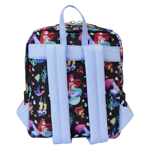 Image of Loungefly - The Little Mermaid (1989) - 35th Anniversary Life is the Bubbles Mini Backpack