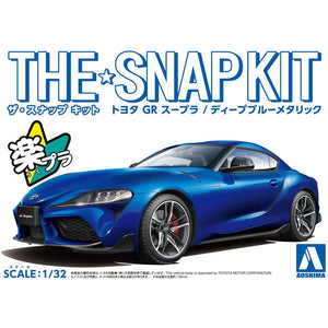 The Snap Kit 1/32 Toyota Gr Supradeep Blue Metallic