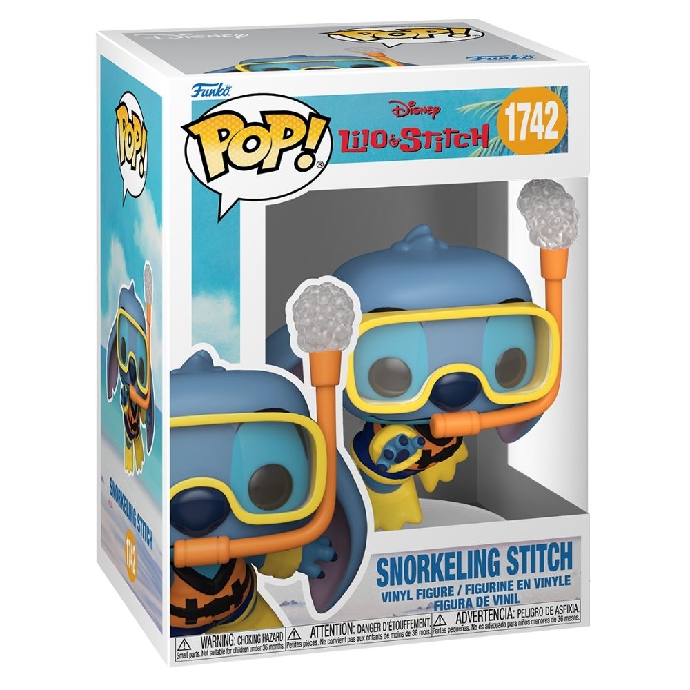 Lilo & Stitch - Stitch Snorkelling Pop! Vinyl
