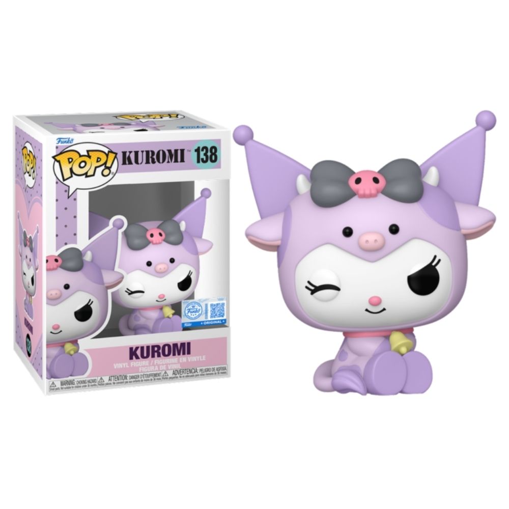 Hello Kitty & Friends - Kuromi (Cow Cosplay) US Exclusive Pop! Vinyl