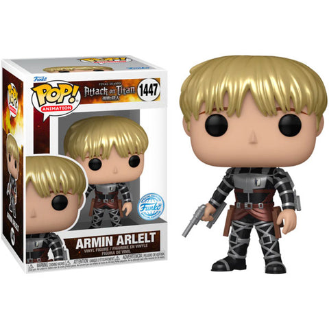 Image of Attack on Titan - Armin Arlert Season 5 US Exclusive Metallic Pop! Vinyl