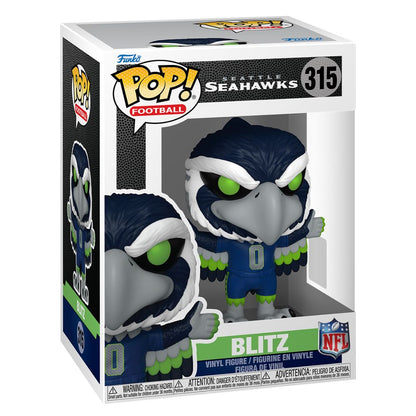 NFL Football: Mascots - Seattle Seahawks Blitz Pop! Vinyl