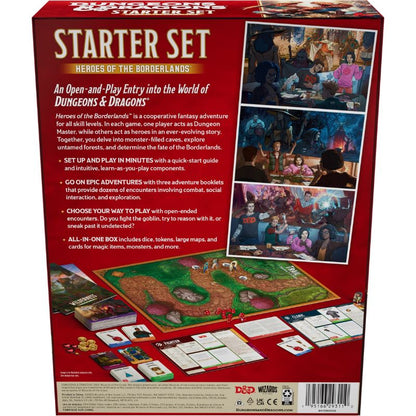 D&D Dungeons & Dragons Starter Set Heroes of the Borderlands