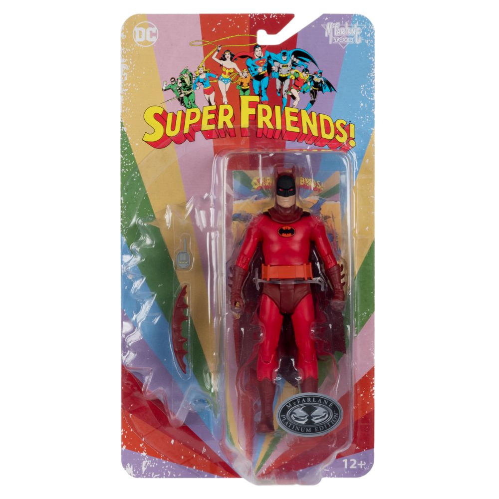 DC - Super Friends Batman (Universe of Evil) 6 Inch Retro Figure [Chase Version]