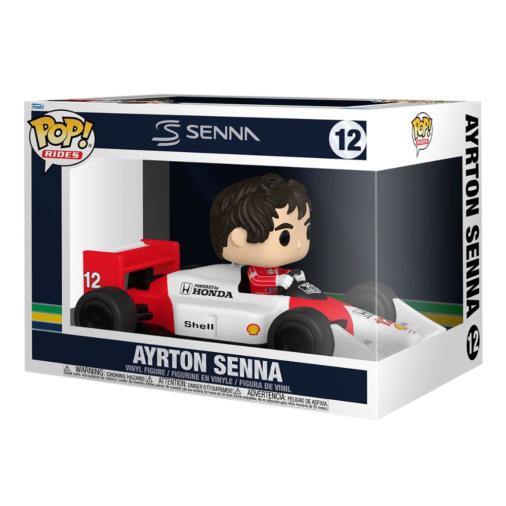 F1: Formula 1: McLaren - Ayrton Senna with Race Car Pop! Ride