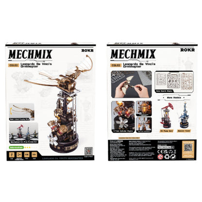 Robotime - ROKR Leonardo Da Vinci's Ornithopter Mechanical 3D Puzzle