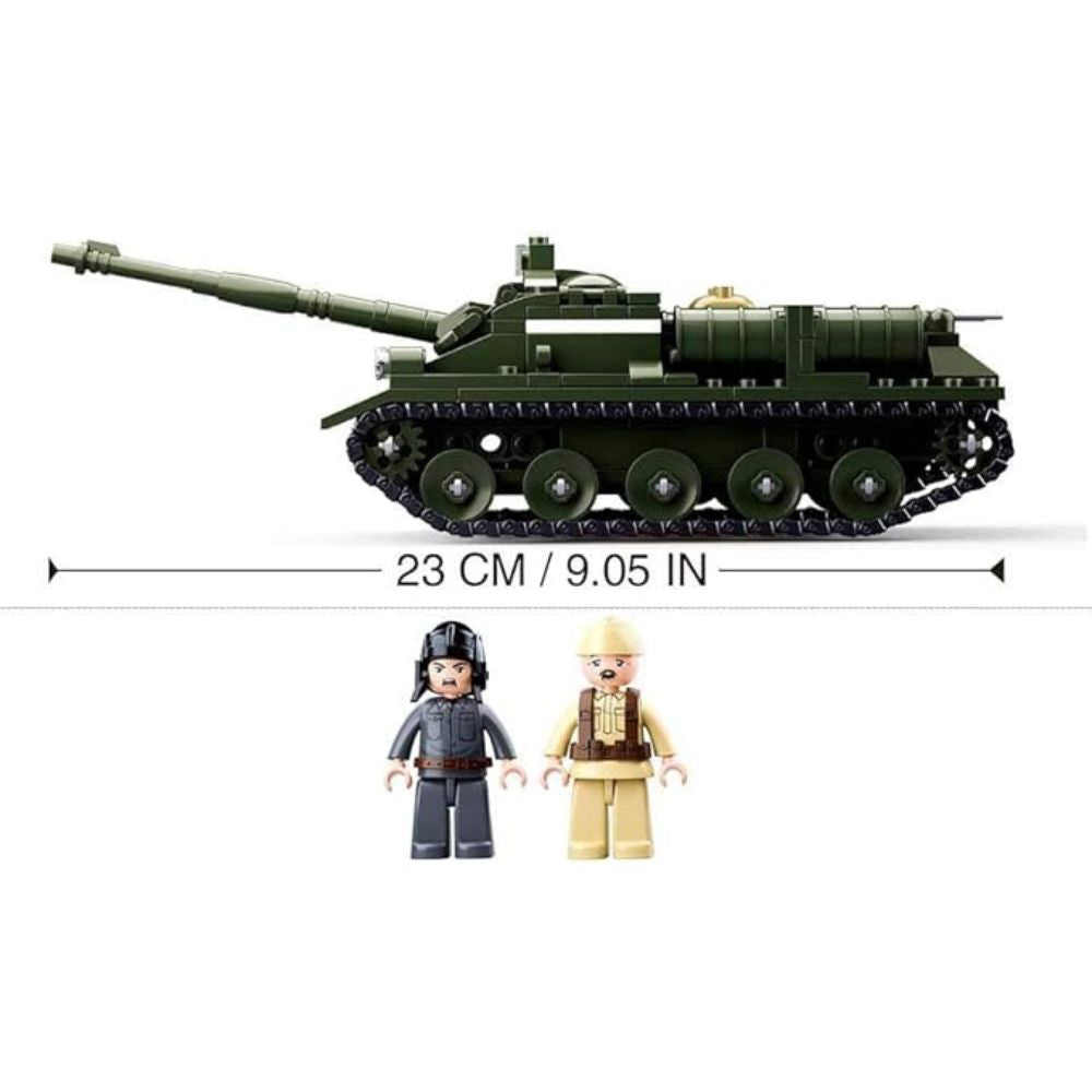 WW2 SU-85 Tank Destroyer 338 Pieces C32