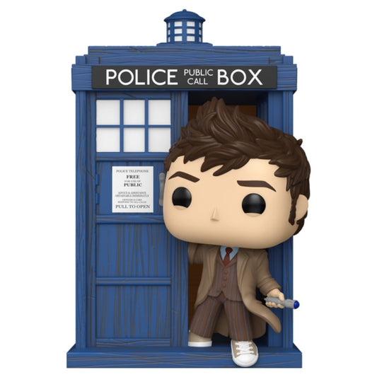 Doctor Who - TARDIS with Tenth Doctor Pop! Vinyl Ride