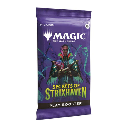 Magic the Gathering Secrets of Strixhaven Play Boosters (30 Boosters Per Display) Release Date 24th April