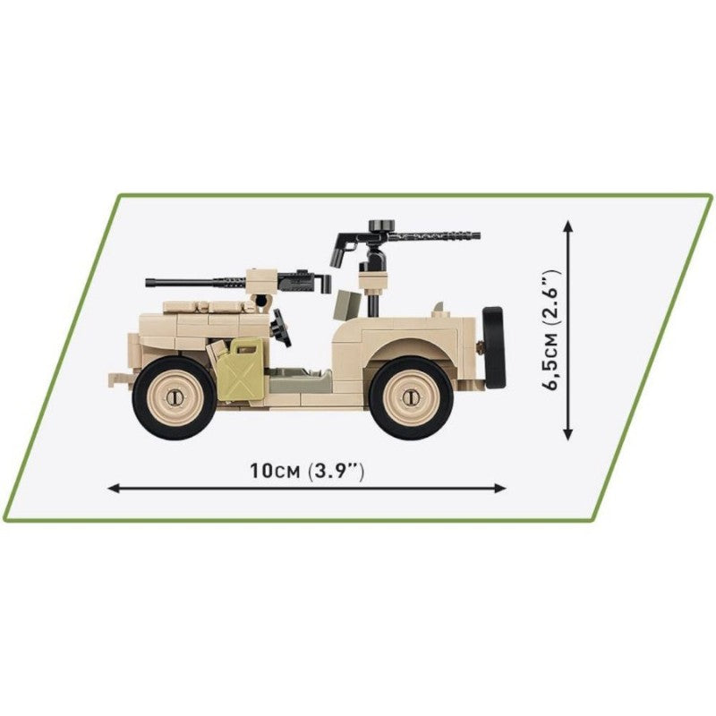 WW2 - Willys MB-SAS (180 Pcs)