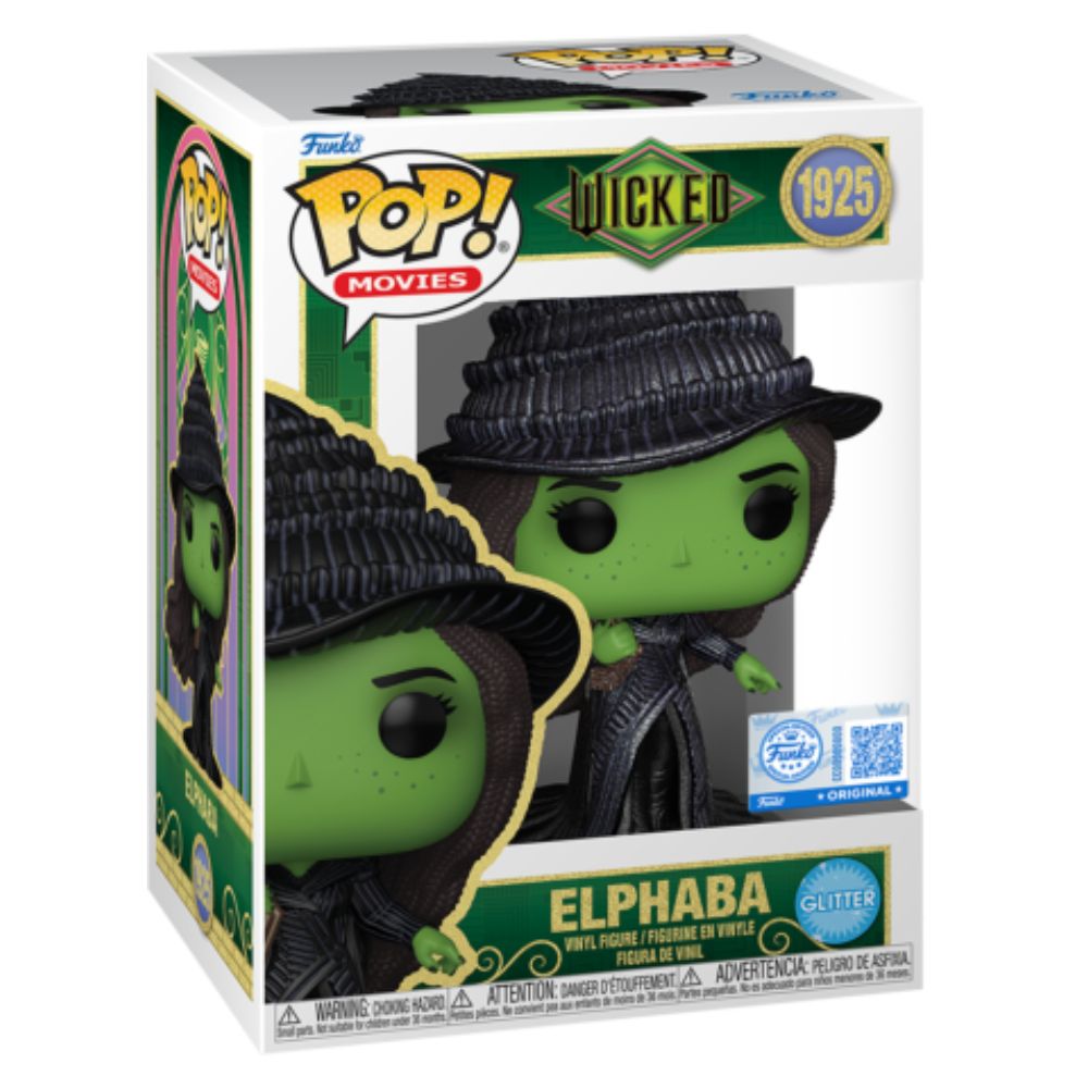 Wicked: For Good (2025) - Elphaba Diamond Glitter US Exclusive Pop! Vinyl