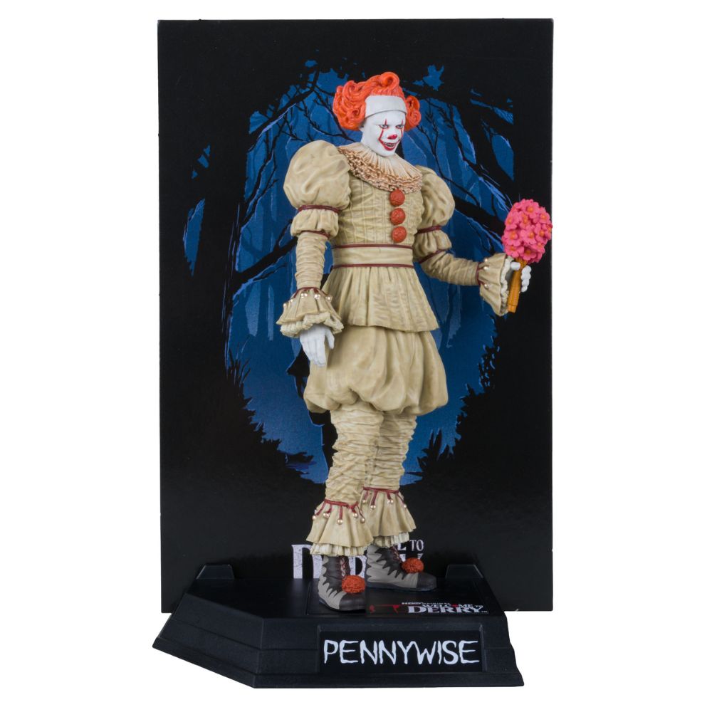 Welcome to Derry - Pennywise (Flashback) 6 Inch Movie Maniacs Figure