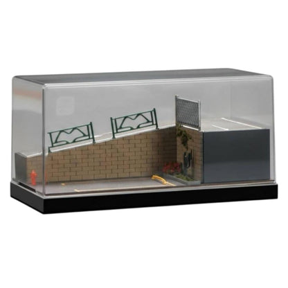 1:64 Diorama - Steep Slope Parking Space Miniature Scene