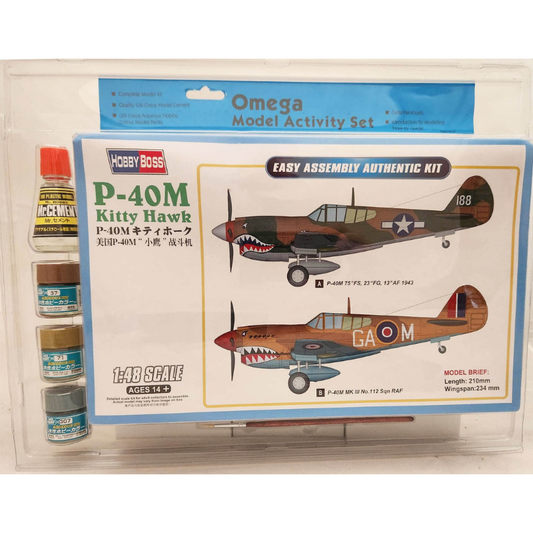 Omega 1/48 P-40E Kitty Hawk