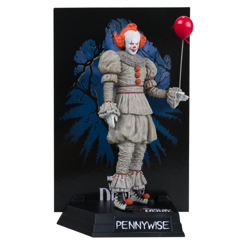Welcome to Derry - Pennywise 6 Inch Movie Maniacs Figure