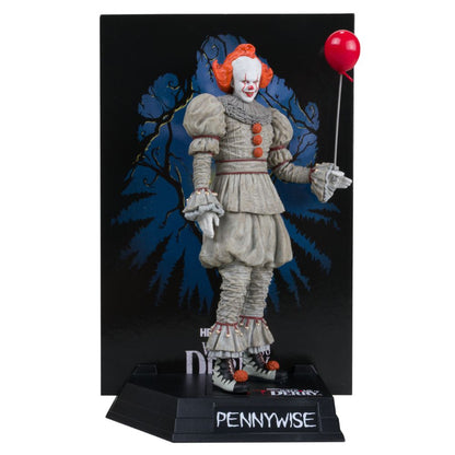 Welcome to Derry - Pennywise 6 Inch Movie Maniacs Figure