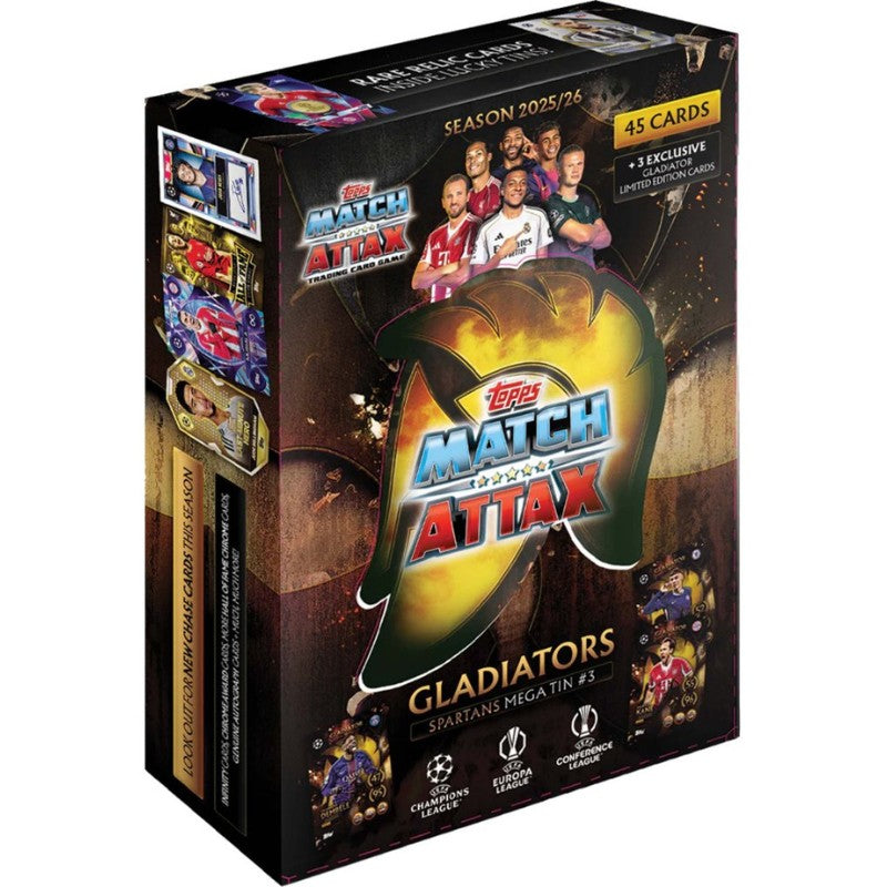 UEFA MA Champions League 2025/2026 Gladiators Edition Mega Tin