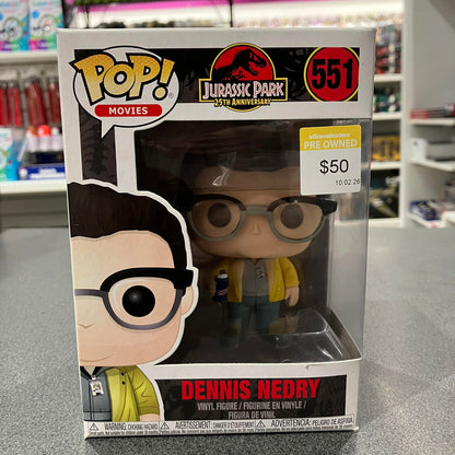 Jurassic Park - Dennis Nedry Pop! Vinyl