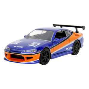 Fast & The Furious - Han's 2001 Nissan Silvia S15 (Candy Blue & Orange) 1:32 Diecast Vehicle